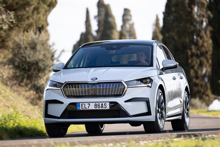 SKODA ENYAQ IV COUPE 150KW 80 Suite 82KWh 5dr Auto [Clever] Lease Deals