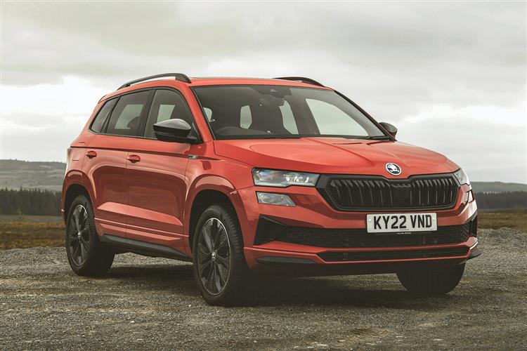 section id="cta-title" > <header> <div class="row container" auto"> <div class="6u 12u(narrower) homepage-wrapper"> <h2>Skoda Karoq</h2> </div> <div 12u(narrower) homepage-wrapper"> <h2 "float:right">£18000 to ...