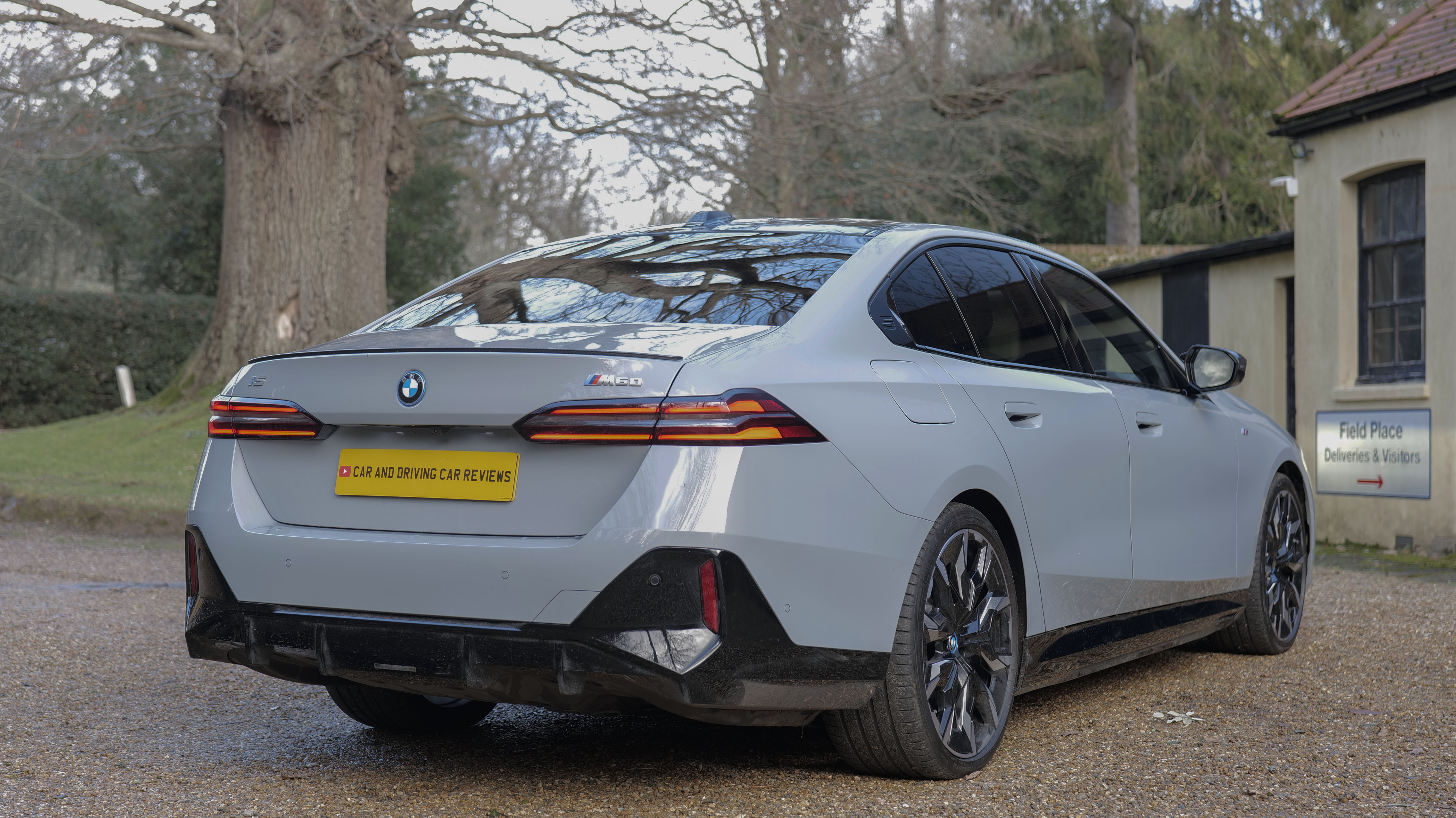 BMW i5 M60 xDrive Design Preview in Alpine White